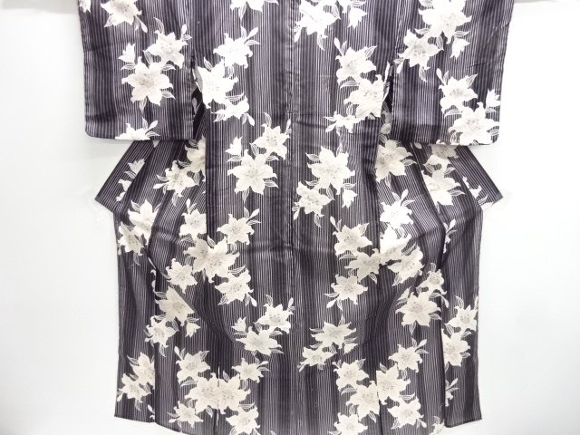 Japanese Kimono / Tsumugi Omeshi Cotton